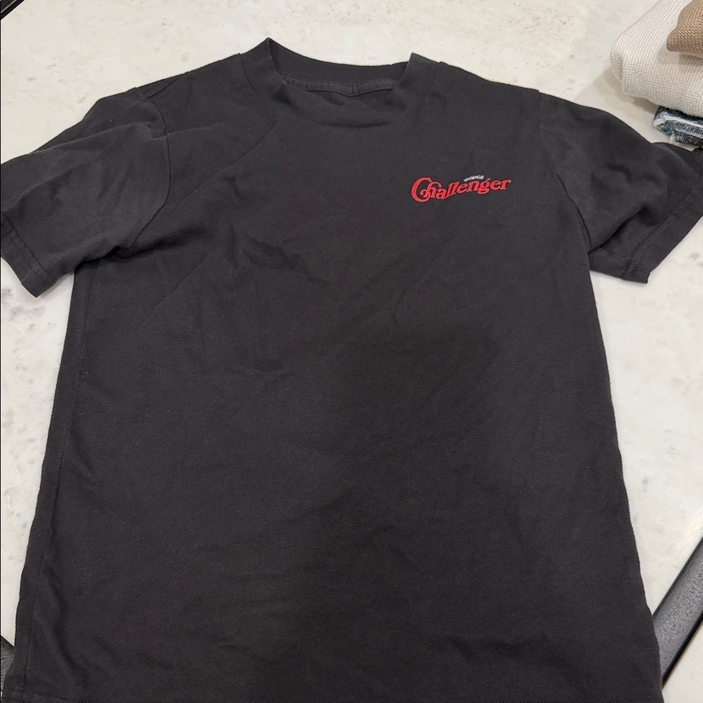 Abercrombie Kids Black Tee with Red Logo